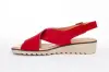 Sandalias Kaola Piel Serraje Cruzada Grabado Coco 205 Talla 36