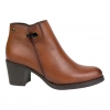 botines piel mujer con tacón ancho - Kaola 8814