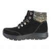 Botas de serraje con membrana impermeable y cordones  - Laura Azaña LA26602SE-W