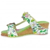 Laura Vita sandalia cuña doble velcro Bonito 22