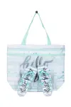 Sandalia Mas Bolso Mujer Playa Estampado Lovett k02010