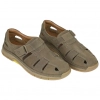 Sandalia Luisetti Piel Hombre Nobuck velcro 38600NO