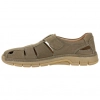 Sandalia Luisetti Piel Hombre Nobuck velcro 38600NO