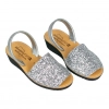 Menorquinas cuña Glitter Mujer 562