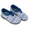 Zapatilla Casa Mujer Invierno Cerrada Cuña Lana Plumaflex 14231