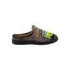 Zapatilla Para Hombre Invierno Descalza Marron Estampado Scooby Plumaflex 12229