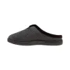 Zapatilla Casa Hombre Invierno Abiertas Marron Gris y Azul Pana Londres Plumaflex 12248