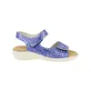Sandalias Plumaflex Charol Piel Mujer Plantilla Extraíble Confort 14721