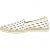 Alpargatas Hombre Beis con Estampado de Rayas Azules - Potomac 540