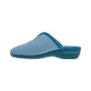 Pantuflas para Mujer Invierno Abiertas Cuña Azul Marino Rosa y Azul Roal 700