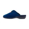 Pantuflas para Mujer Invierno Abiertas Cuña Azul Marino Rosa y Azul Roal 700
