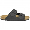 Sandalias Planas Piel Mujer Dos Hebillas Suver 520015