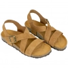 Sandalia Casual Piel Cruzada Hebilla con Tira Autenti 7446