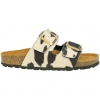 Sandalia bio Plana Animal Print Vaca Autenti Doble Hebilla Autenti 0747