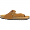 Sandalias Bio de Piel Serraje para Hombre Estilo Dedo - Autenti 4248