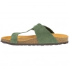 Sandalias Bio de Piel Serraje para Hombre Estilo Dedo - Autenti 4248