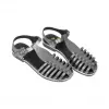 Sandalia Cangrejera Plana Piel Studio Scarpe SN34329