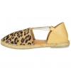 Sandalias planas Mujer Leopardo Piel Top3 SR25477