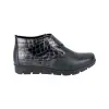 Botines de mujer en piel color negro Valeria´s 6541 Talla 36