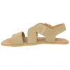 Sandalias Barefoot Mujer Piel Serraje Beis - Vivant v-9100