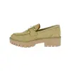 Mocasín Nobuck Estribo Metálico Piso Track Wikers E-137