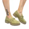 Mocasín Nobuck Estribo Metálico Piso Track Wikers E-137