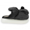 Pantufla Mujer Invierno Abierta Oso Negro D2413btdbzg