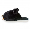 Pantufla Mujer Invierno Abierta Gato D005ltmz