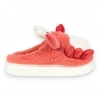 Pantufla Mujer Invierno Abierta Cangrejo D006ltpx