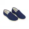 Zapatillas de Calle para Hombre Verano Cerradas Azul con Elásticos Doctor Cutillas 21302
