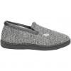 Zapatilla Cerrada Gris Manarola Plana Plumaflex 12018