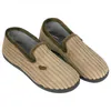 Zapatillas Cerradas Pana a Rayas Plumaflex 12026