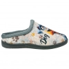 Zapatilla Descalza Plumaflex Plana Gris Dog 12229