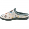 Zapatilla Descalza Plumaflex Plana Gris Dog 12229