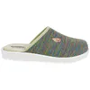 Zapatilla Casa Descalza Plana Plantilla Extraíble Plumaflex 80074 Indigo