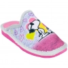 Zapatilla Casa Descalza Rosa Snoopy Ligera Plana 802-273 Gafotas