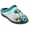 Zapatilla Descalza Plana Azul Niña Banco Plumaflex 12213