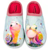 Zapatilla Casa Abierta Mujer Plana Plumaflex Caracol Rosa 12317