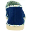 Zapatillas Cerradas Casa Mujer Ligeras Rizo Flores Planas Salemera DS40812