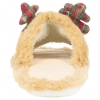 Zapatillas Descalzas Casa Hombre Planas Reno Navidad Marrón Xixitiao 