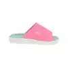 Zapatilla Casa Mujer Abierta Rizo Verano Plumaflex 80010 Rosa