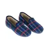Zapatillas de Andar por Casa Mujer Invierno Cerradas Estampado a Cuadros Modelo 101