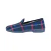Zapatillas de Andar por Casa Mujer Invierno Cerradas Estampado a Cuadros Modelo 101