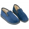 Zapatilla Cerrada Hombre Azul Suela Parquet Plana Javer 33-2