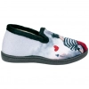 Zapatillas Plumaflex cerradas negro estampadas Chica Parque Paris 12215