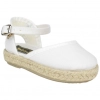 Zapatillas Esparto Planas Niña Made in Spain 06