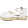 Zapatillas Esparto Planas Niña Made in Spain 06