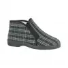 Zapatillas de Andar por Casa Super Comodas de bota Invierno Gris con Cremalleras Doctor Cutillas 21251