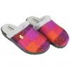 Zapatillas descalzas mujer a cuadros planas Plumaflex 80065