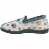 Zapatillas Plumaflex Cerradas Gris Casa Dog 12228